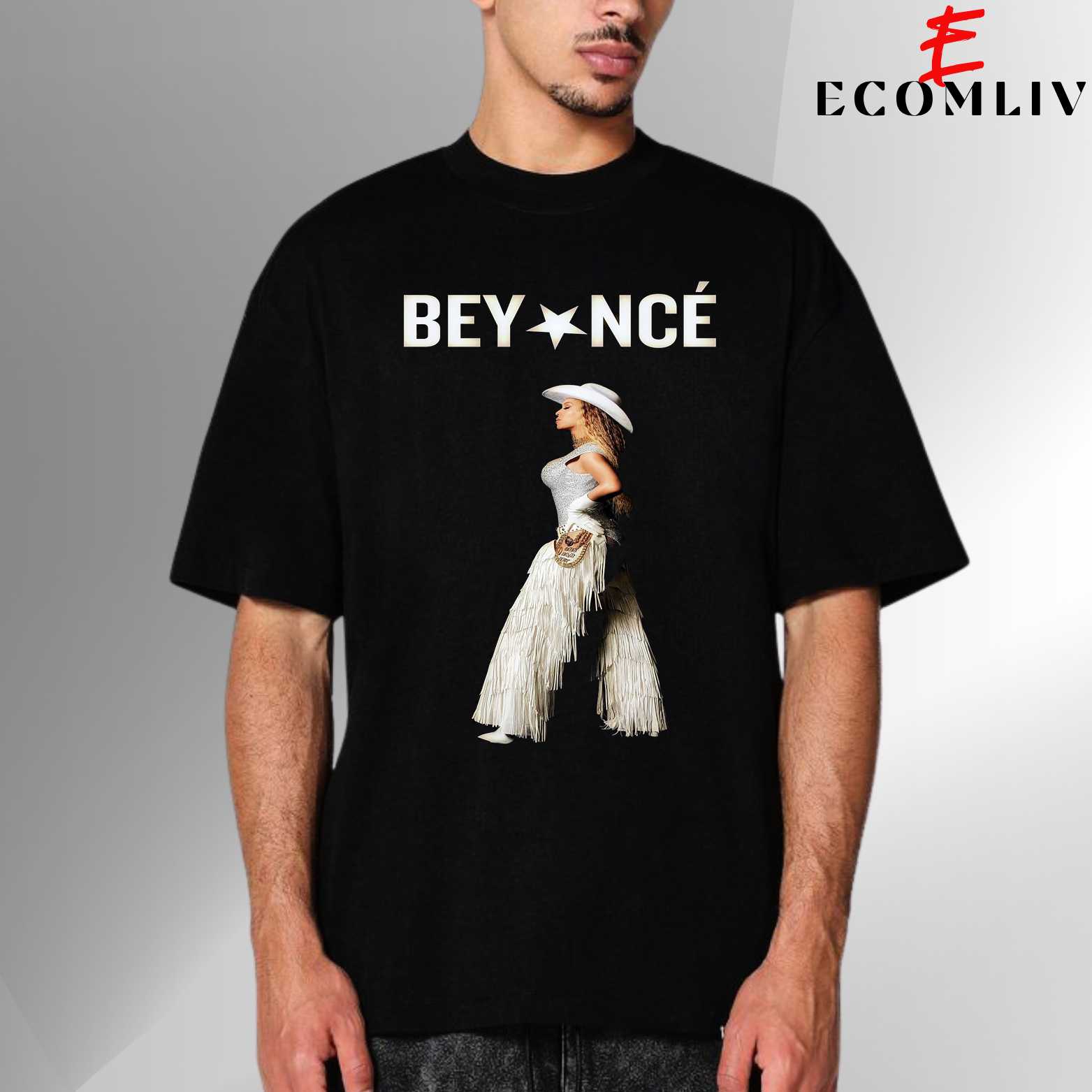 Queen B Pop Streetwear T Shirt , Concert Merch Tee, Unisex Shirt